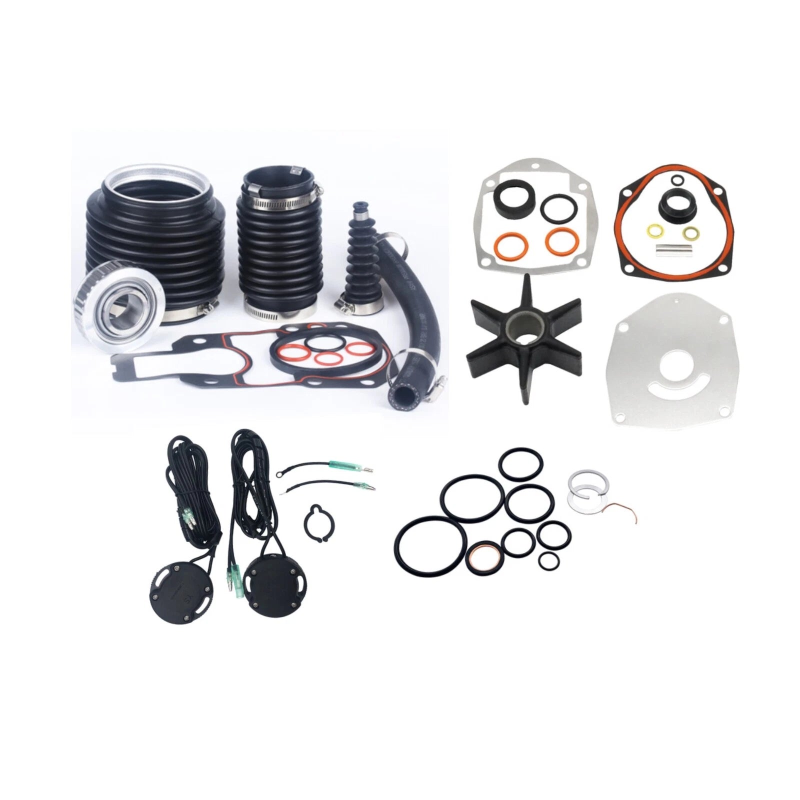 Transom Seal Bellows Kit 30-803099T1, 47-43026Q06 for Mercruiser
