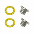 2Pcs Lower Unit Drain Plug Gearcase Screw 10-79953Q2 for Mercury Mercruiser