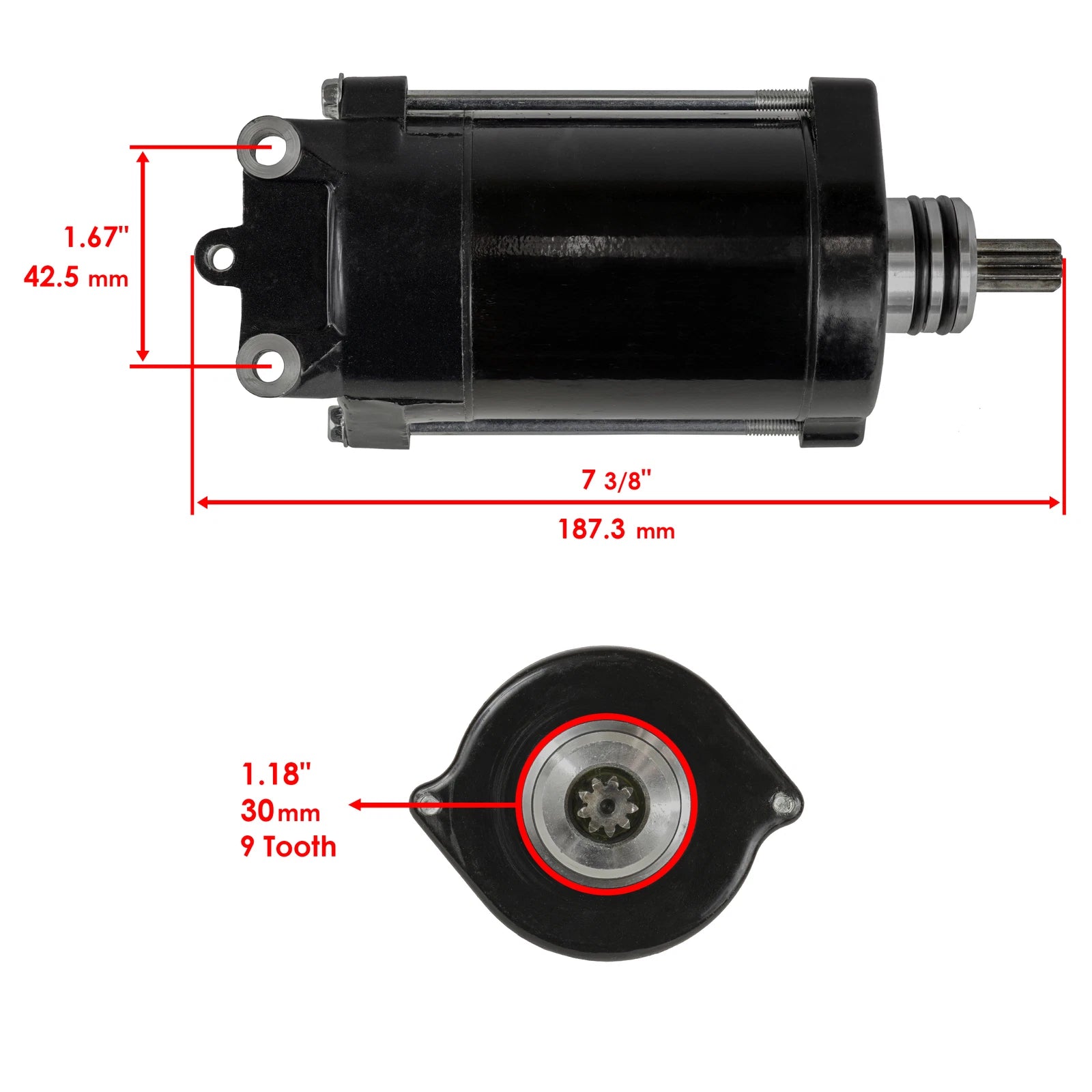 Starter for Seadoo GSX Ltd 951cc (1998–1999)
