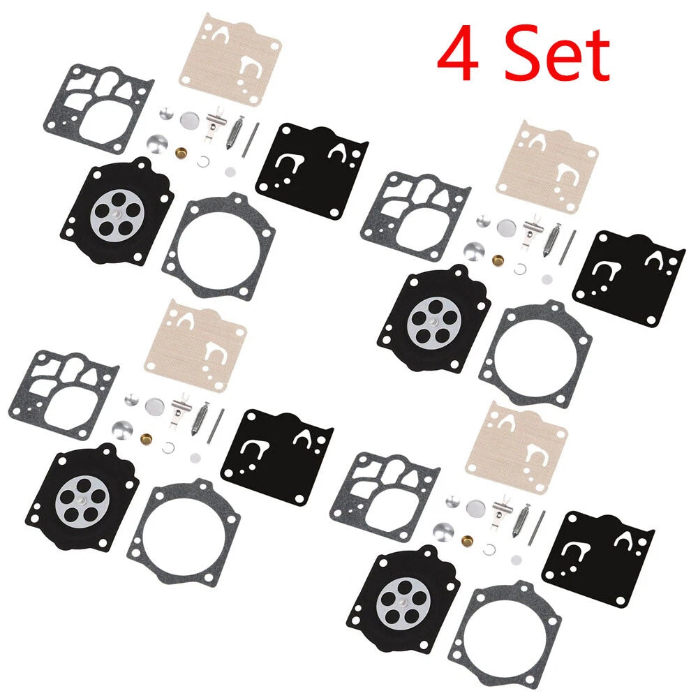 Set of 4 Carburetor Gasket Repair Kit for Walbro K12-WG WB WG K15-WJ K12-WJ