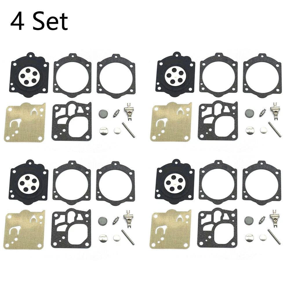 Set of 4 Carburetor Repair Kits for Walbro K10-RWJ Husqvarna 365 372