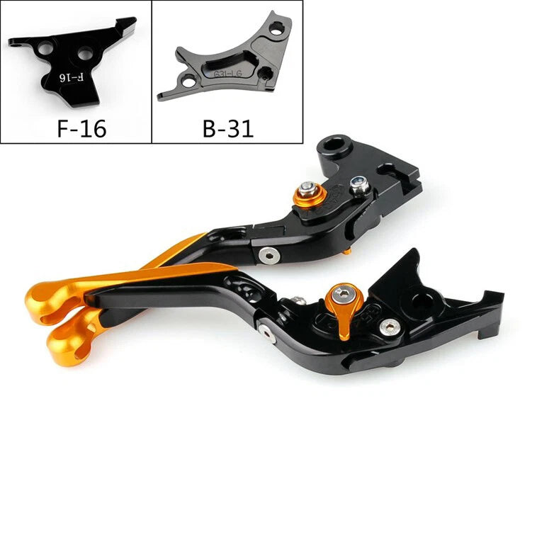 Adjustable Folding Brake Clutch Levers for Kawasaki ZX10R Z1000 (2006–2023)