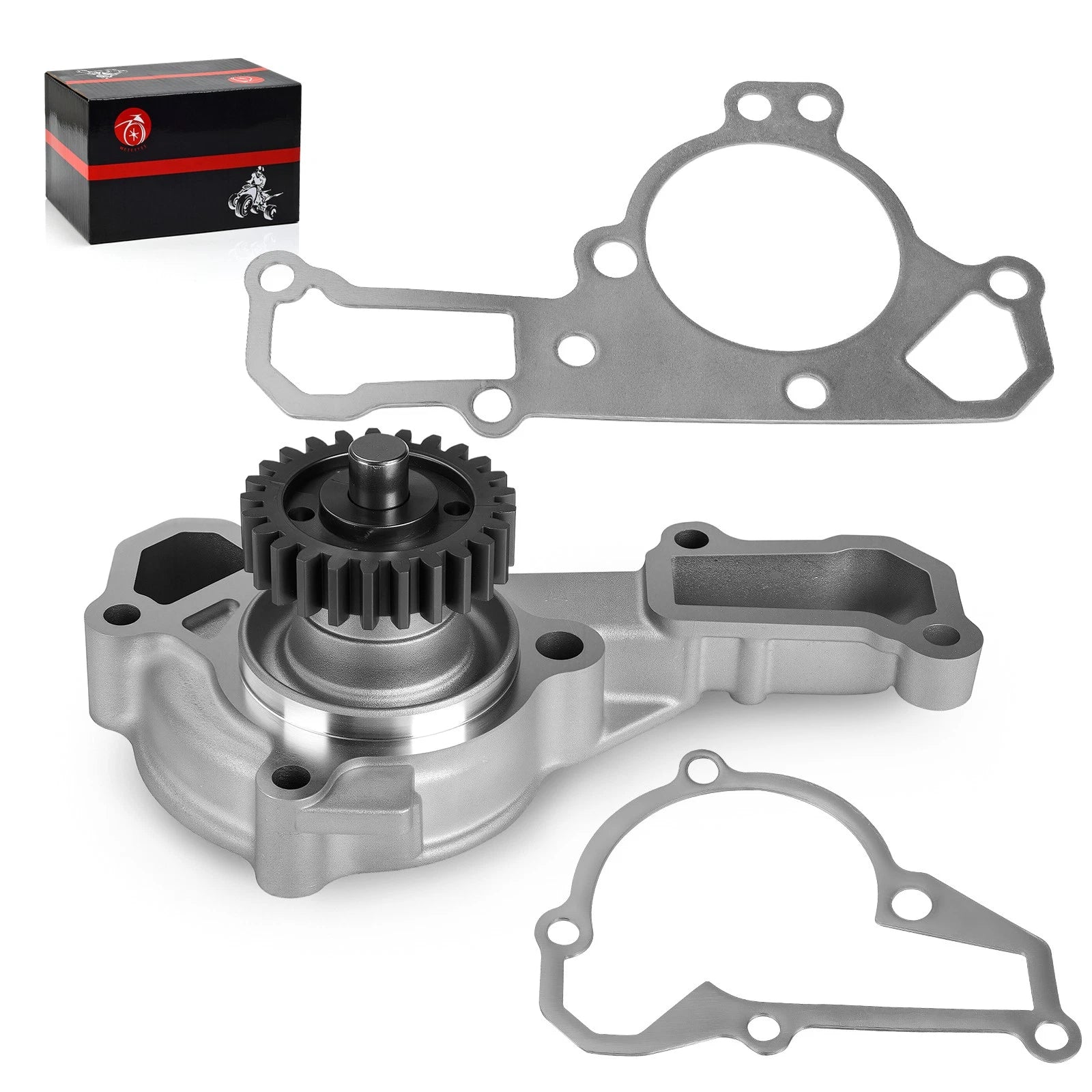Water Pump w/ Gaskets for Kawasaki Mule 2500 KAF620C (1994–2000) 49044-2066