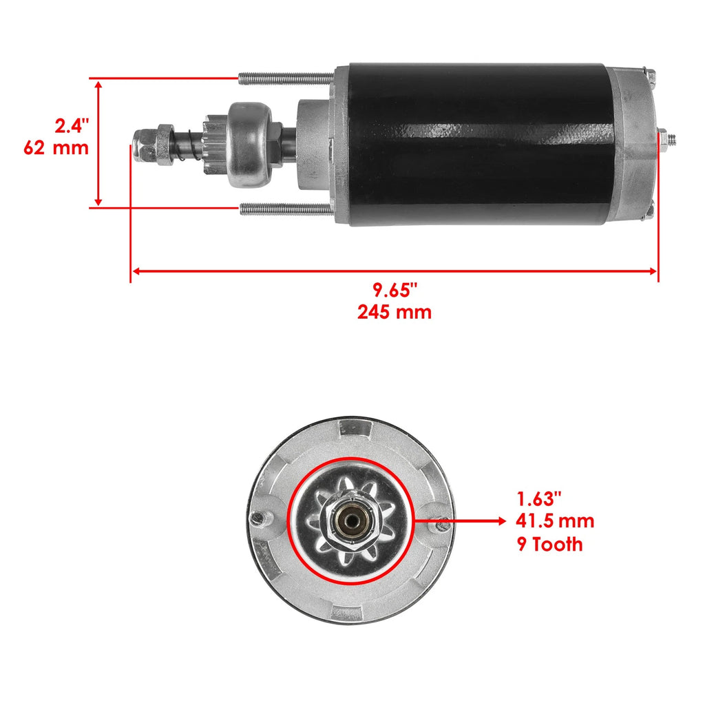 Starter for Mercury Jet Outboard 90 95 120 Hp (1990–1995)