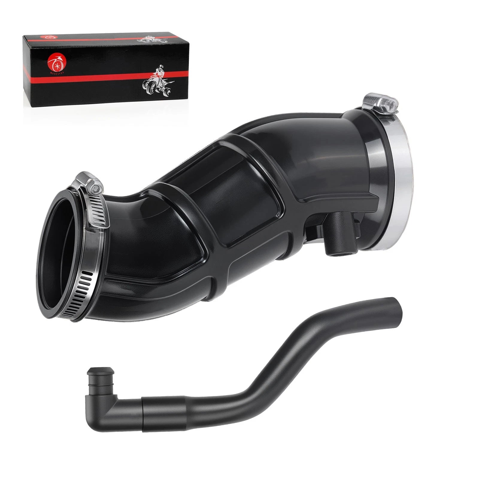Right Intake Tube & Elbow Pipe for Yamaha Raptor YFM 660R (2001–2005) 5LP-14454-00-00