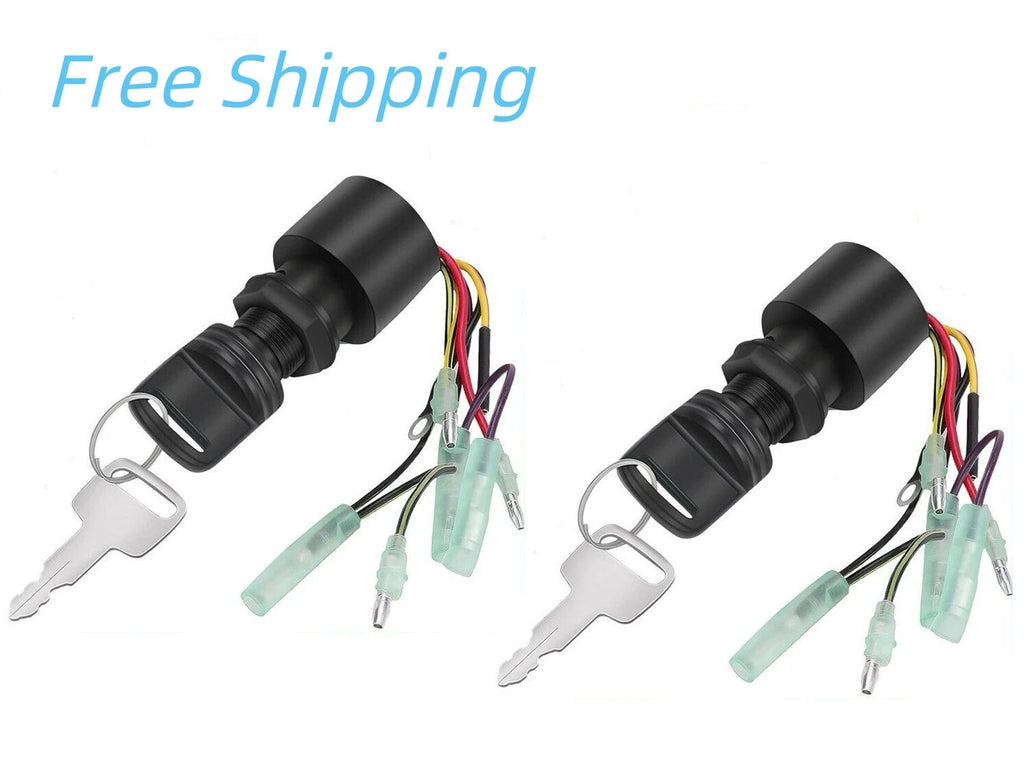 2X Remote Control Box Key Ignition Switch for Mercury Mariner (1980–2006) 87-17009A5