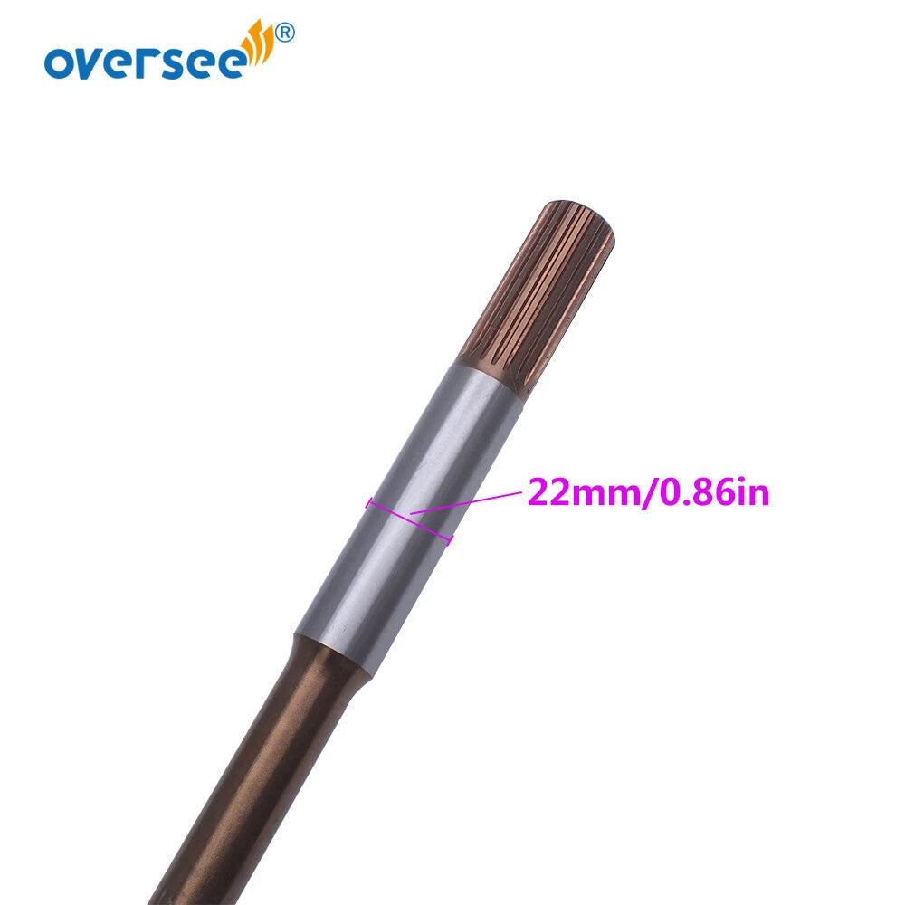 Driver Shaft for Yamaha Outboard F150HP (2000–2006) 63P-45501-10-00