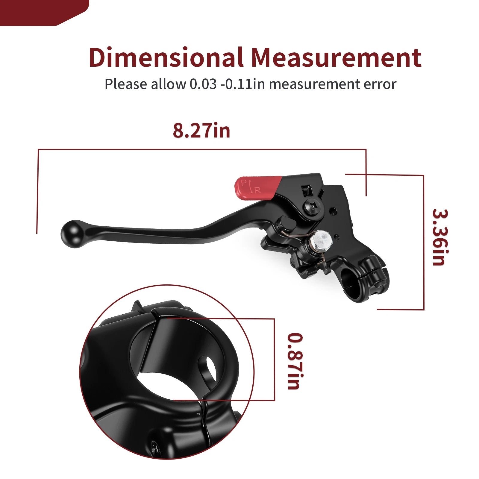 Rear Brake Lever Assembly for Honda Rancher 420 FA FE1, Foreman 500 FE (2015–2019)