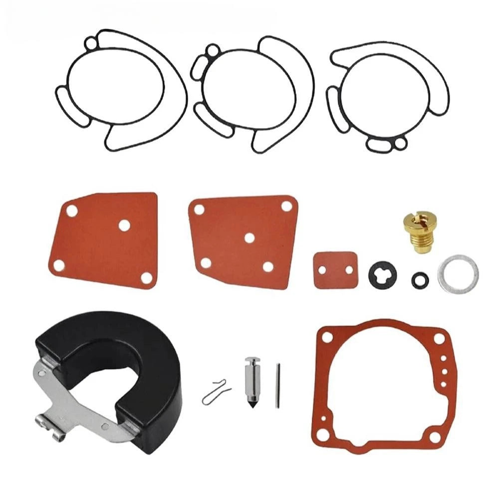 Carburetor Rebuild Kit for Johnson Evinrude V4 V6 (MANY 90Deg) 435442 436852 438996