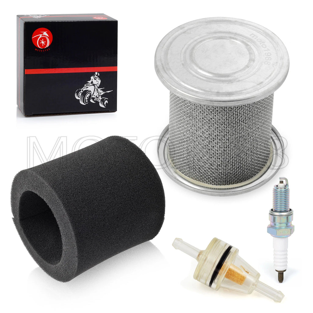 Air Filter Cage & Spark Plug Kit for Honda XR100R XR80R TRX90 CRF100F CRF80F (2000–2023)