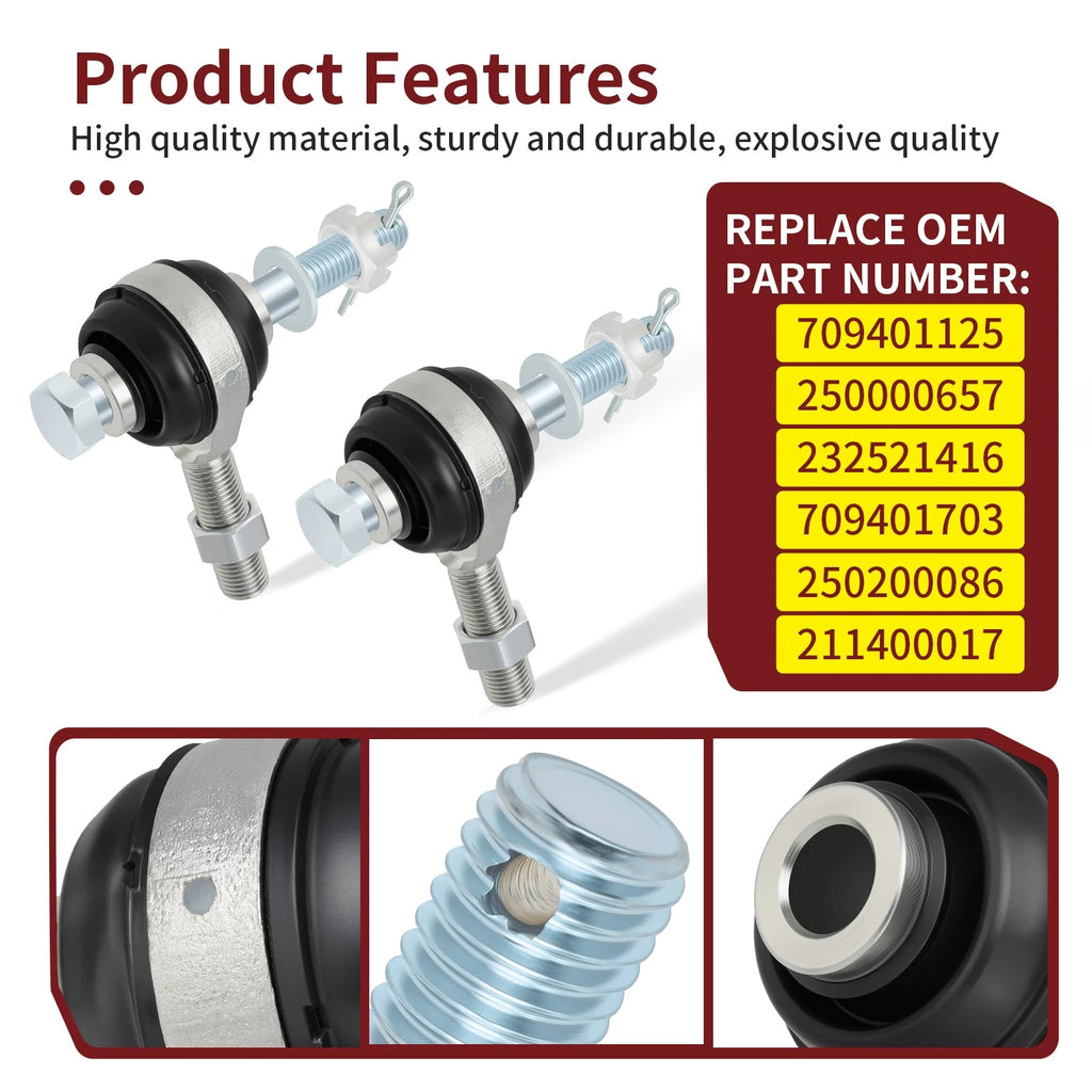 Tie Rod Ends Kit for Can-Am Maverick 1000R / Max 1000R (2013–2018)