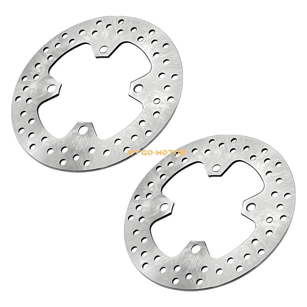 Front Brake Calipers & Rotor Disc for Kawasaki Brute Force 650 750 (2003–2023)