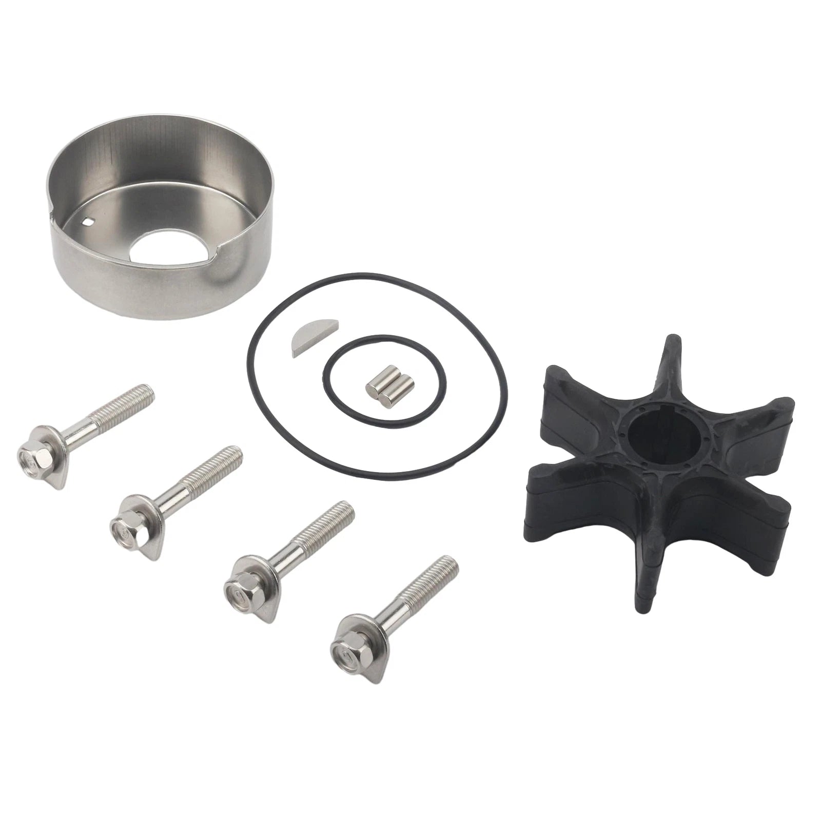 Water Pump Impeller Repair Kit for Yamaha Outboard (60X-W0078-00)