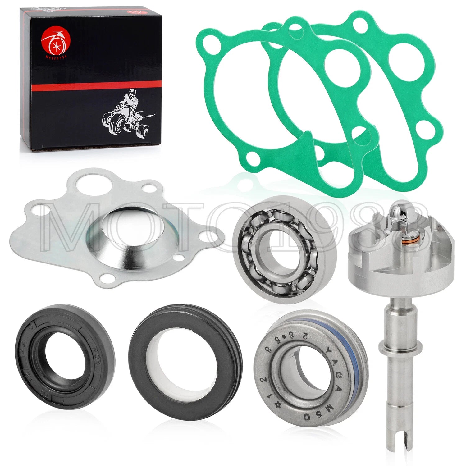 Water Pump Seal & Impeller Gasket for Honda TRX 250R ATC 250R (1985–1989)