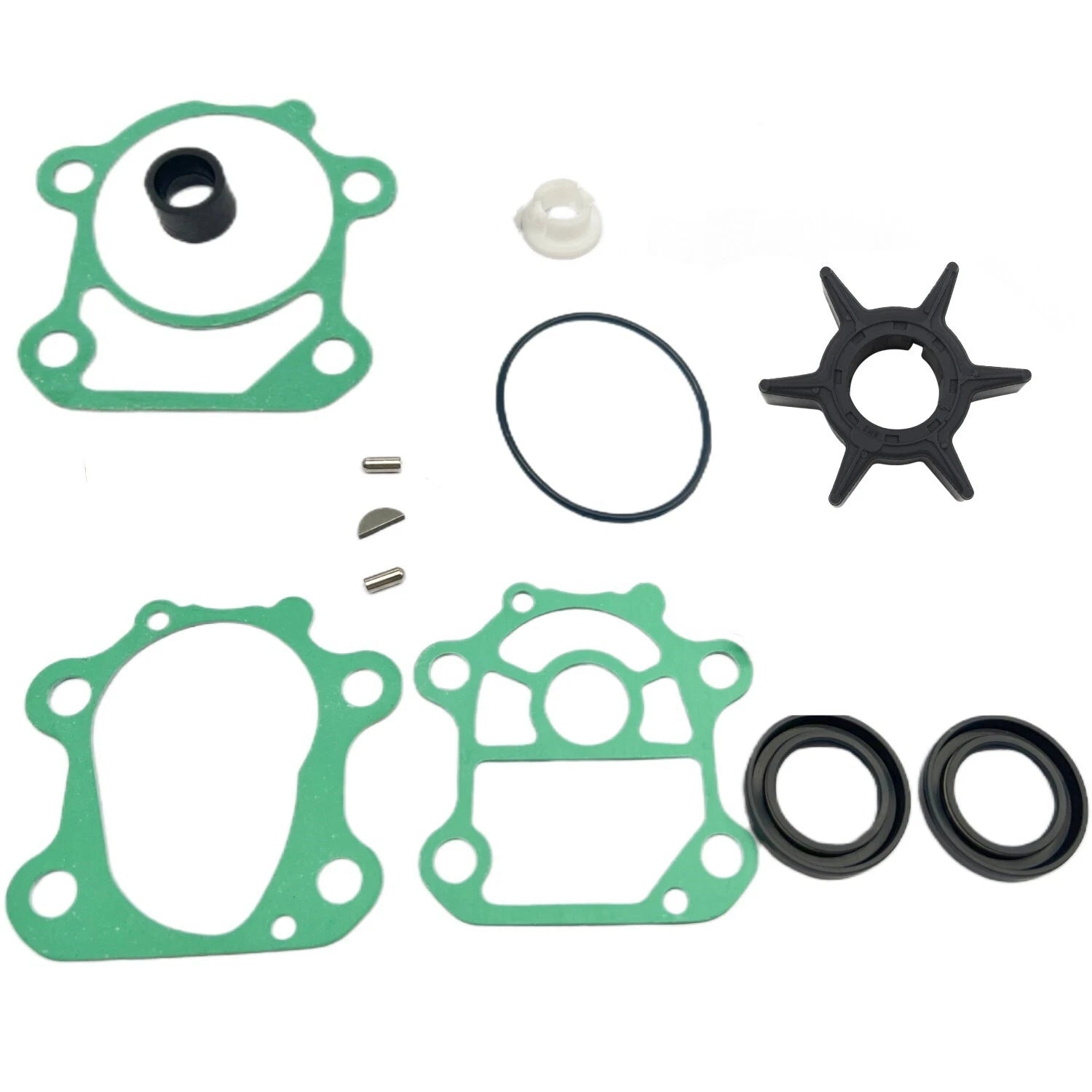 Water Pump Impeller Kit for Yamaha 4-Stroke 70 HP F70A (6CJ-W0078-01)
