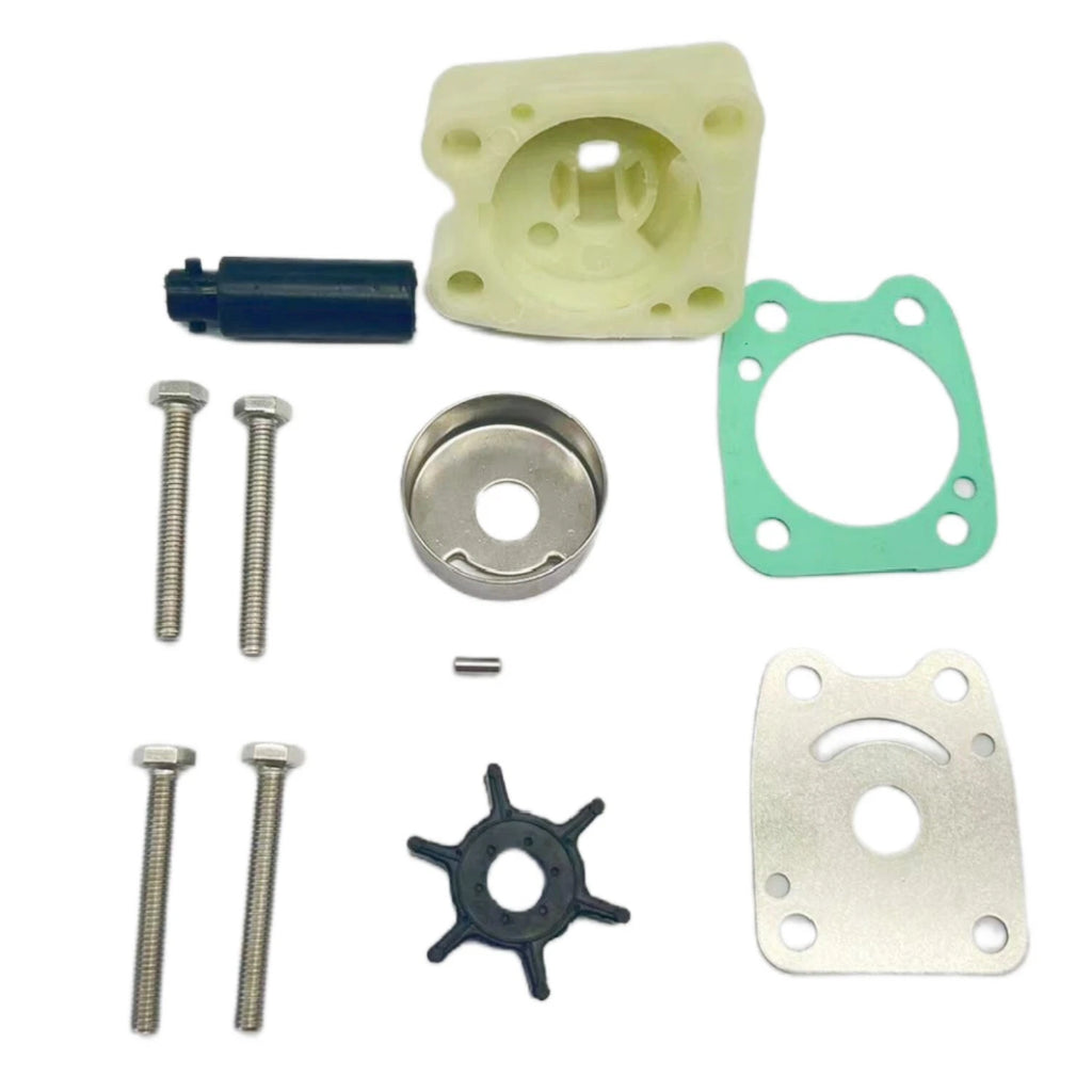 Water Pump Repair Kit for Yamaha Outboard 2-Stroke 4-5 HP & 4-Stroke 4-6 HP (6E0-W0078)