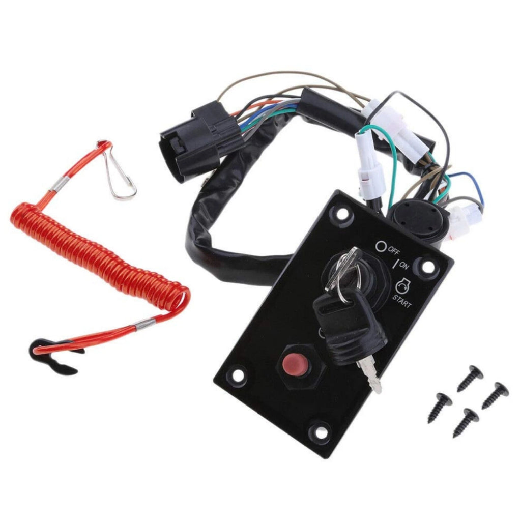 Ignition Key Switch Panel for Suzuki Outboard (37100-96J24, 37100-96J27)
