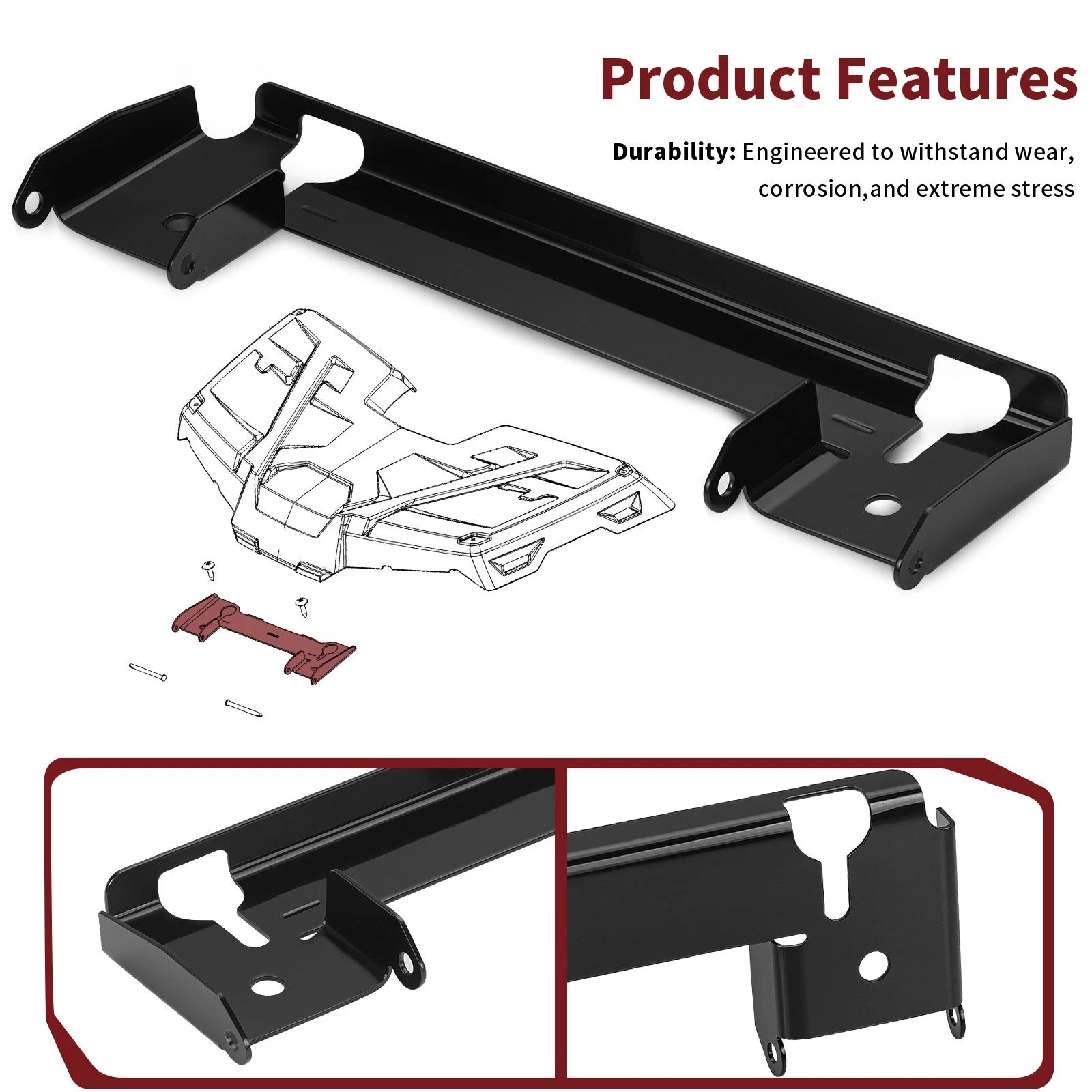 Front Rack Pivot Bracket for Polaris Sportsman Touring 570 (2014–2024) 5259854-329