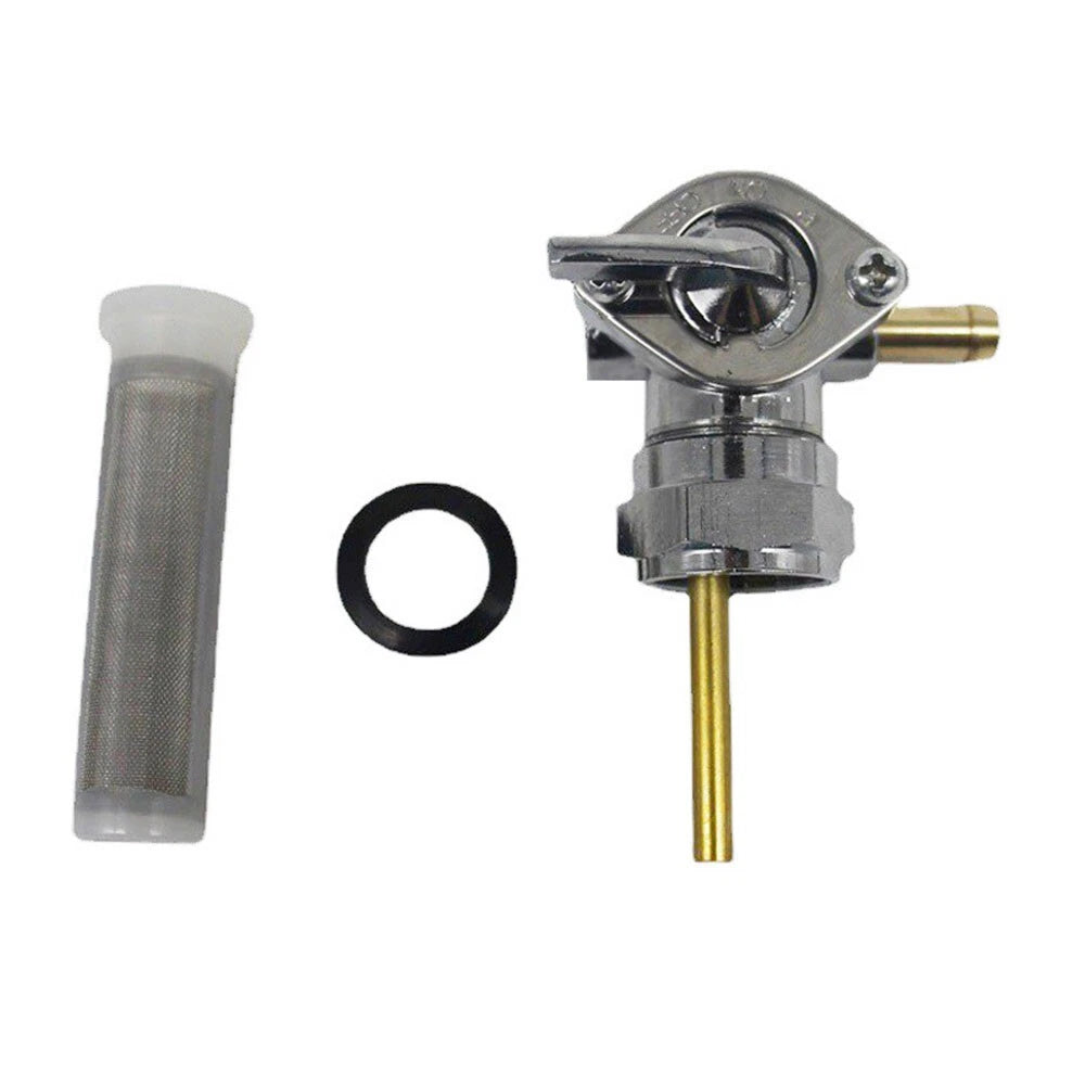 2Pcs Gas Fuel Valve Petcock Switch 22mm for Harley Davidson (1975) 62163-75