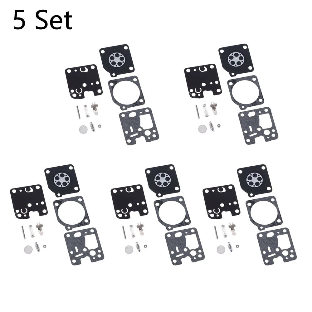 5X Carburetor Rebuild Kit for Echo SRM-225 PB-251 GT-225 (Zama RB-123 RB-188)