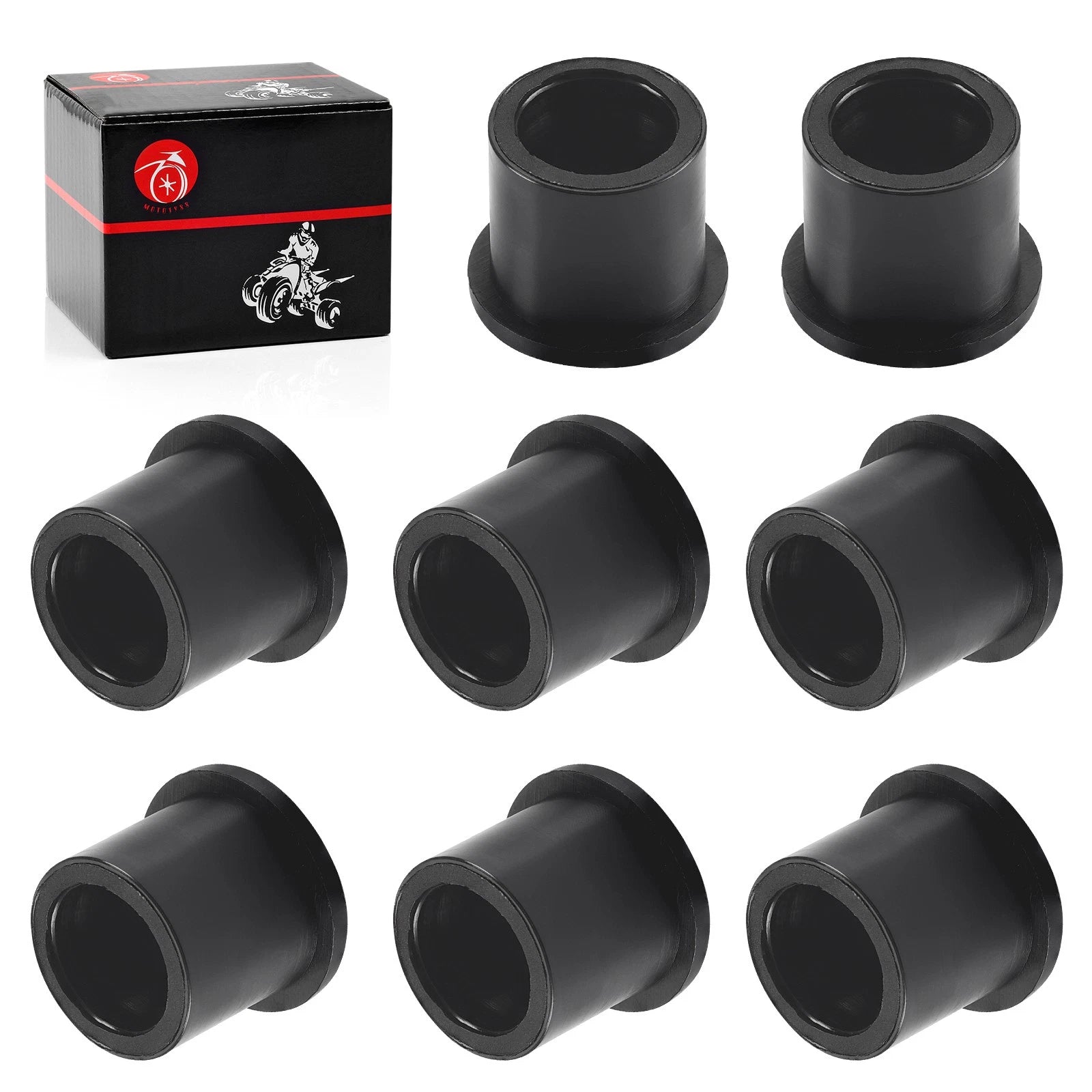 Set of 8 Front A-Arm Bushings for Polaris Outlaw 50 (2008–2019) 0453683