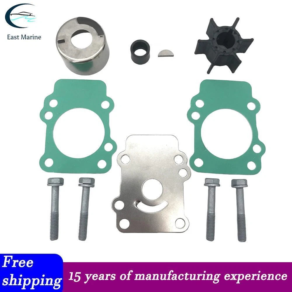 Water Pump Impeller Kit for Yamaha F T 9.9 HP (682-W0078-A3, 682-W0078-A2)
