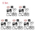 Set of 5 Carburetor Rebuild Kits for Honda GX22 GX31 (Walbro K20-WYL)