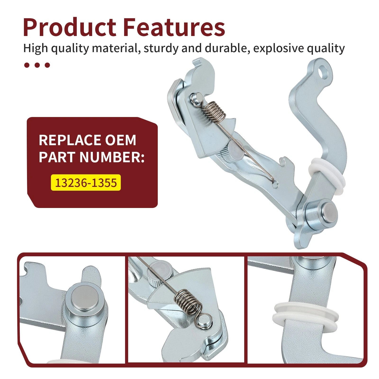 Right Brake Lever Bracket for Kawasaki Mule 4000 4010 2510 3000 3010 3020