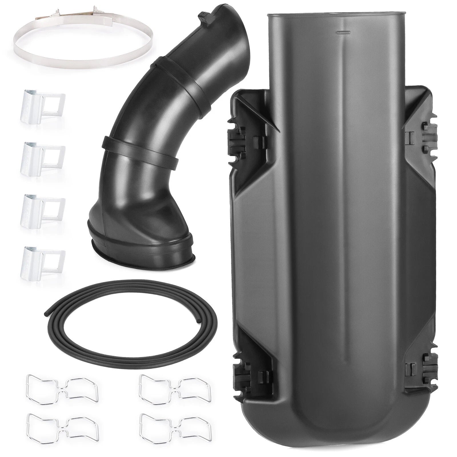Air Box Lid & Intake Duct Boot w/ Clamps for Yamaha Banshee 350 (1987–2006)