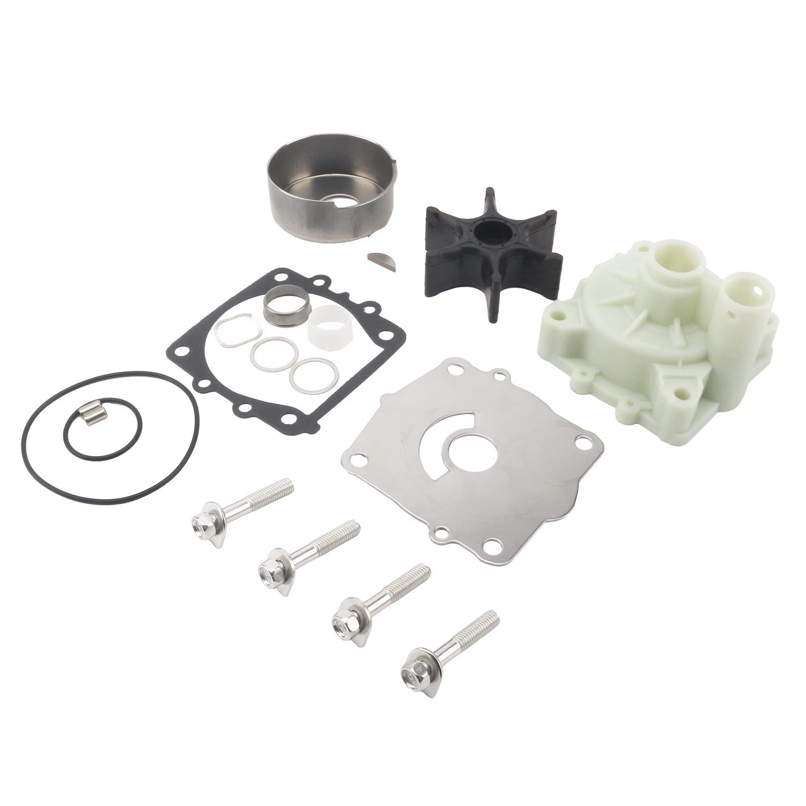 Water Pump Rebuild Service Kit for Yamaha 68V-W0078 (68V-W0078-00, 18-3442, 18-3523)