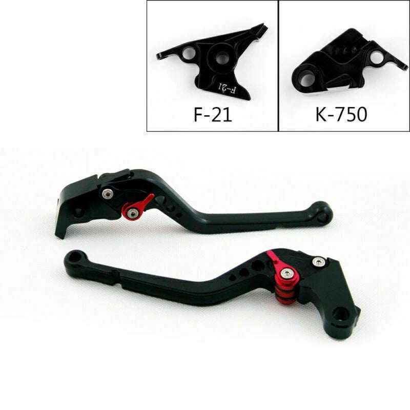 Long Brake Clutch Levers for Kawasaki Z900/Z650 (2017–2018) Ninja 650R ER-6F Versys T9