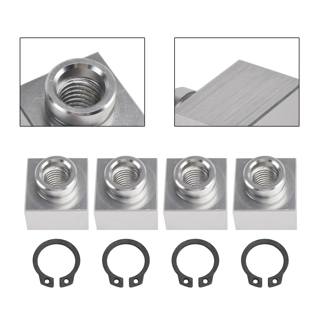 Set of 4 Insert Nut & Snap Ring 04414 03400 for Triton XT & LT