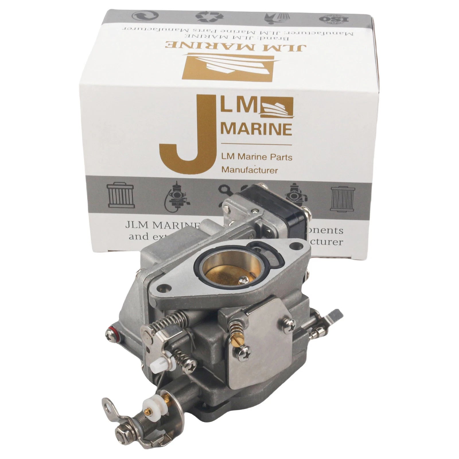 Carburetor for Nissan Tohatsu 2-Str 9.9 15 18 HP Outboard Engine (1990–2023)