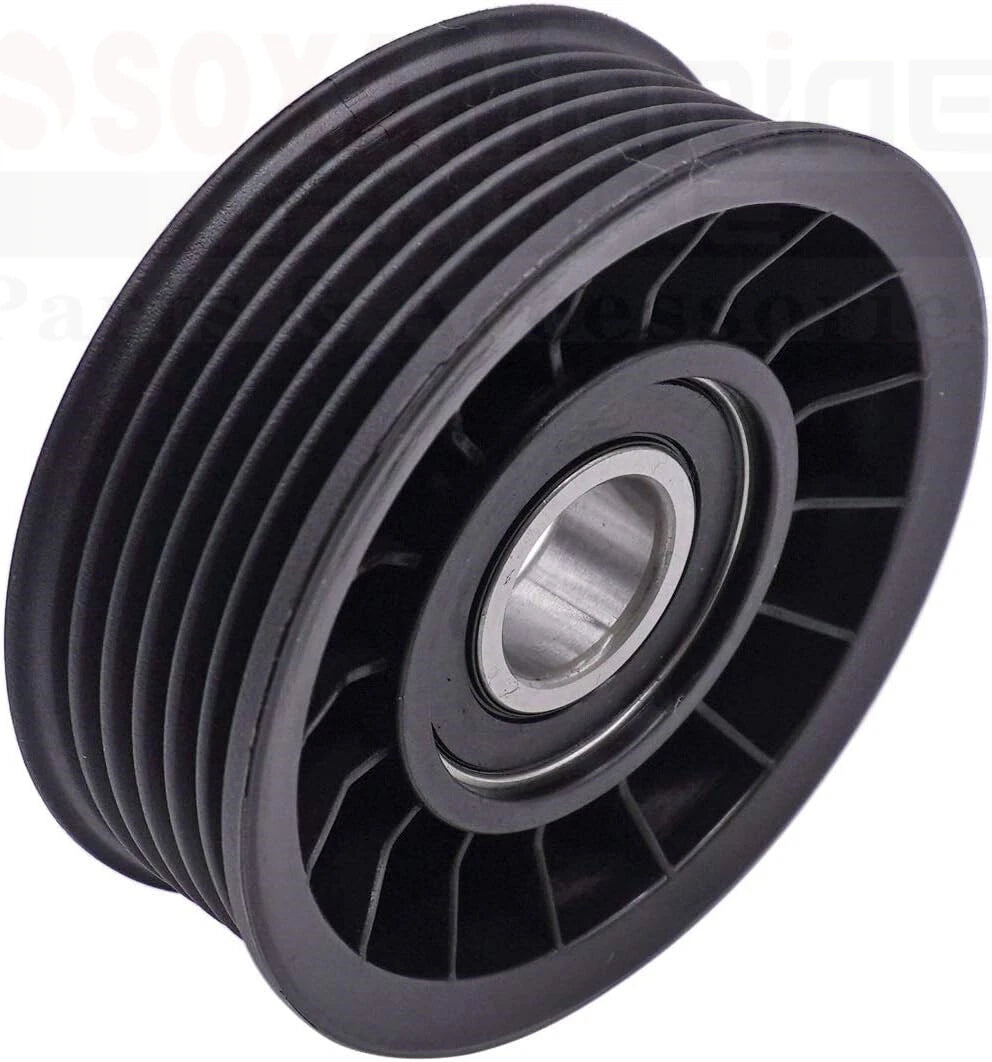 Serpentine Belt Idler Pulley 3" 18-6457 807757T for Mercruiser GM V6 V8 (–)