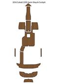 EVA Foam Teak Deck Floor Mat for Cobalt 220S (2016)