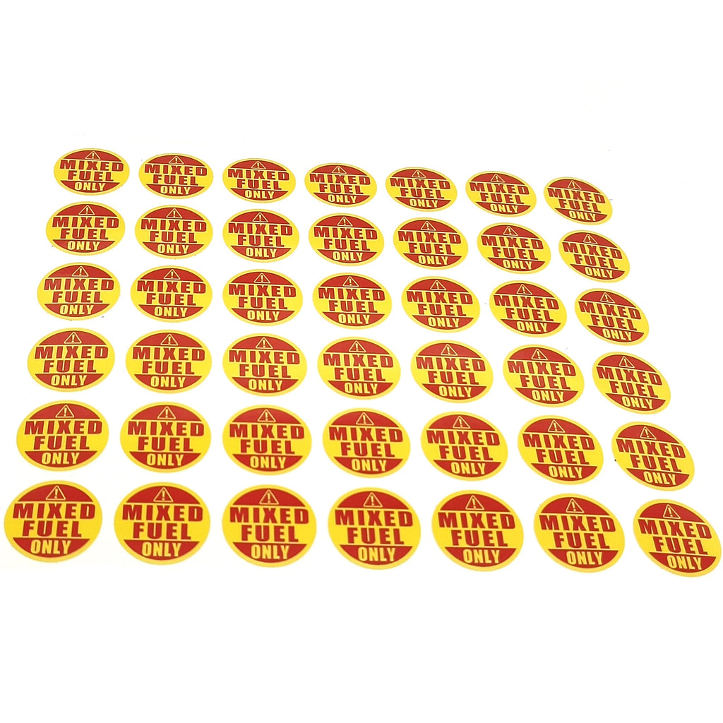 Mixed Fuel Only Sticker for Diesel Gasoline Truck Tank