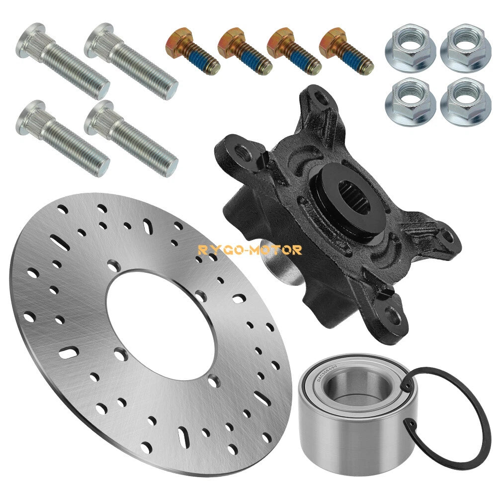 Front Wheel Hub & Disc Rotor Kit for Polaris Ranger 400-800 (2006–2018)