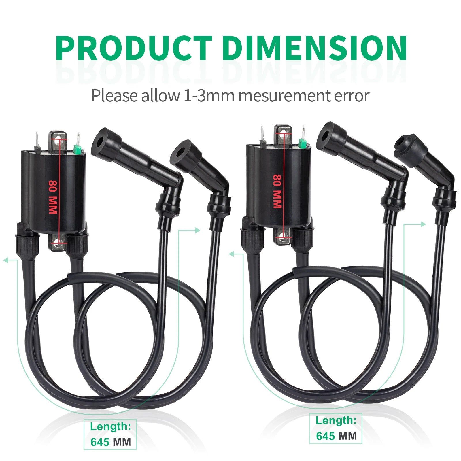 Ignition Coils for Kawasaki VN1600B Vulcan 1600 Mean Streak (2004–2007)