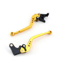 Long Brake Clutch Levers for Honda CBF1000/A (2010–2013), CB1100/GIO (2013–2015) Gold