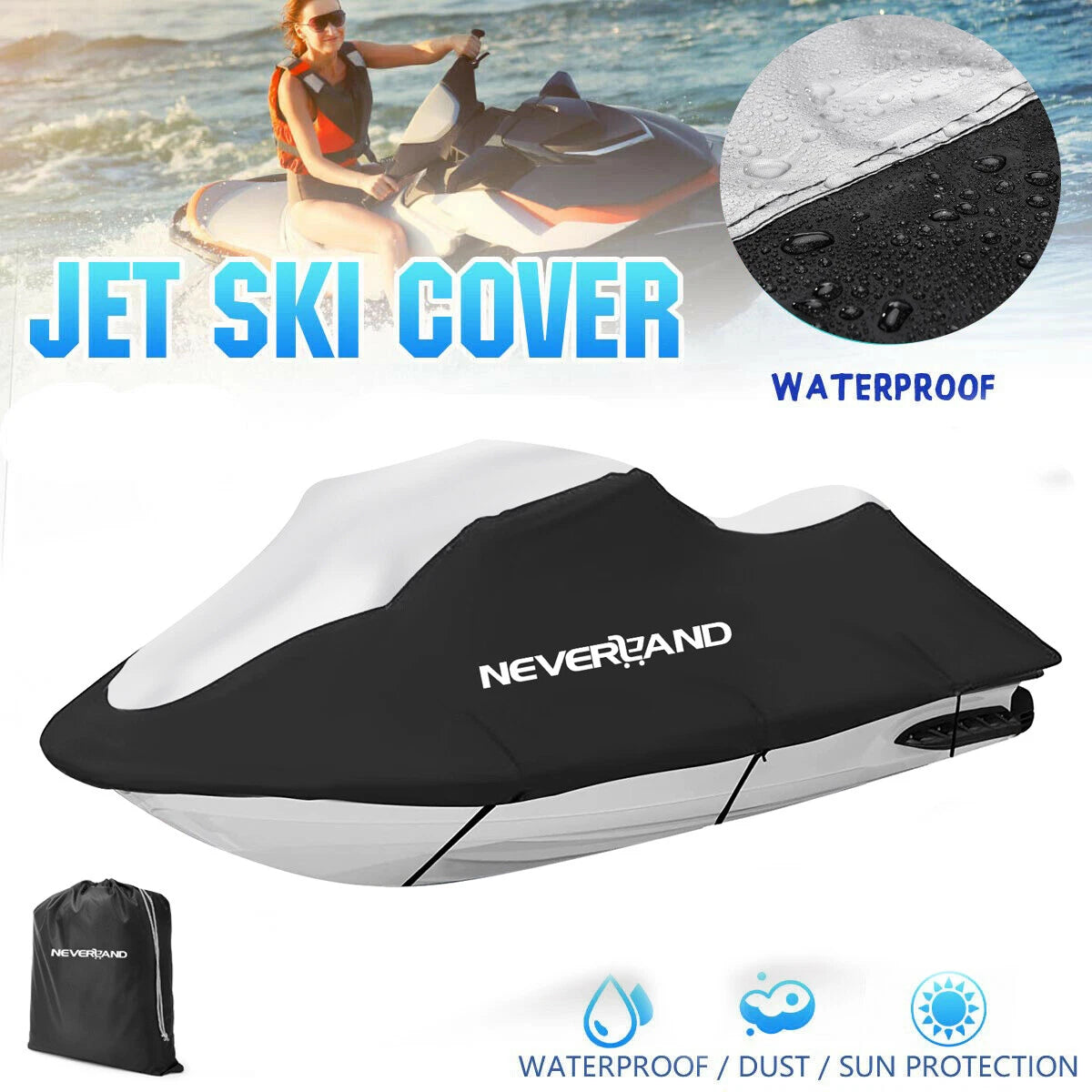 Waterproof Jet Ski Cover for Kawasaki ULTRA 310 (2010–2023)