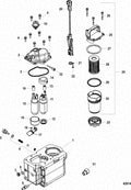 Fuel Filter for MerCruiser (35-8M0204703, 35-892665, Sierra 18-7715)