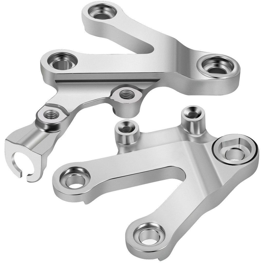 Footpeg Mount Bracket Set for Kawasaki Ninja ZX6R ZX9R ZZR600 (1998–2008)