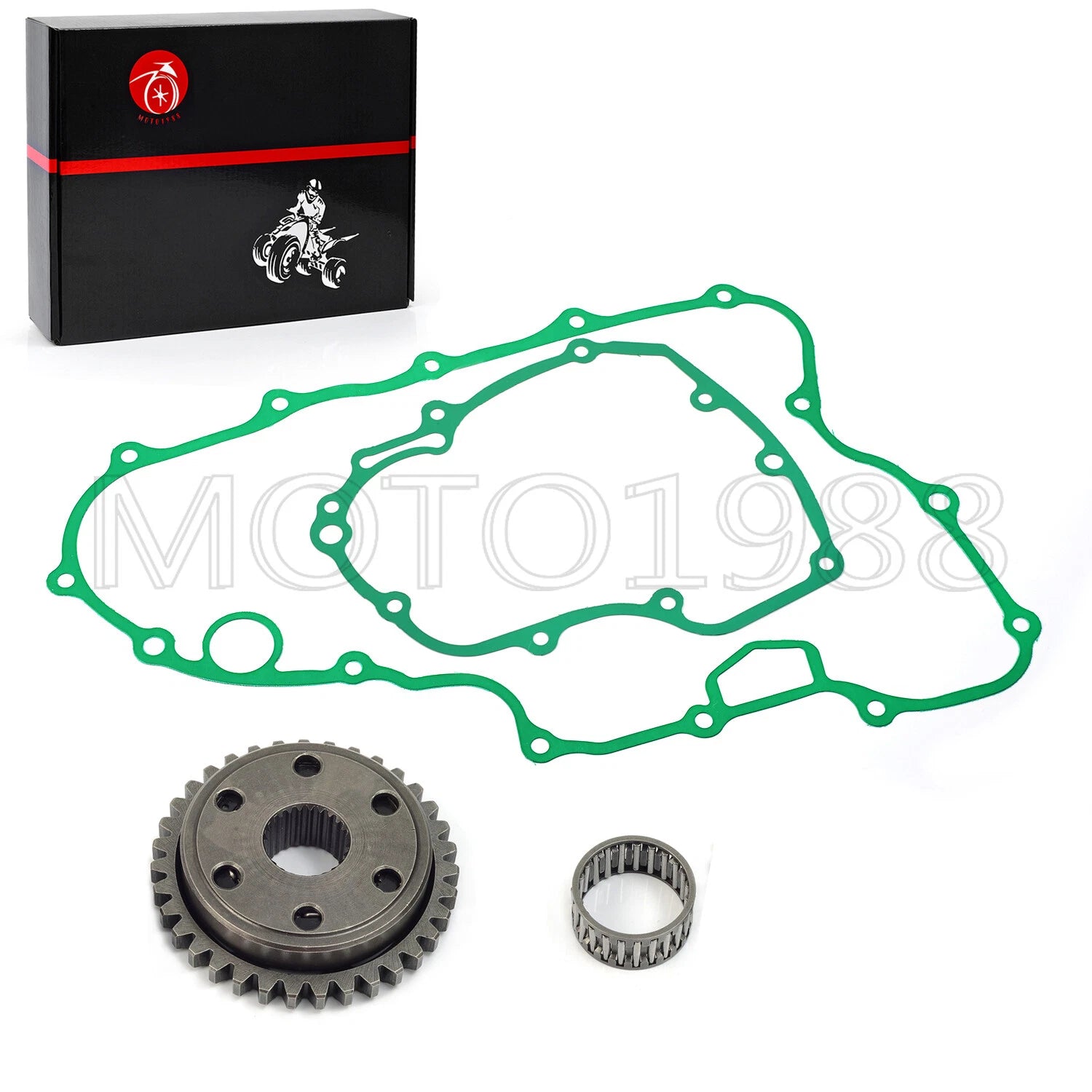 One Way Starter Clutch Kit W Gear for Honda TRX450ER TRX450 2006–2014