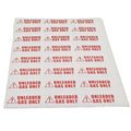 Unleaded Gas Only Stickers for Cars Motorcycles Outdoor Equipment