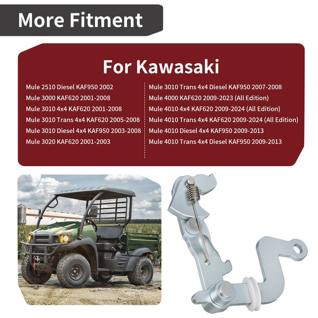 Right Brake Lever Bracket for Kawasaki Mule 3000 3010 3020 4000 4010 (1993–2009) 13236-1355