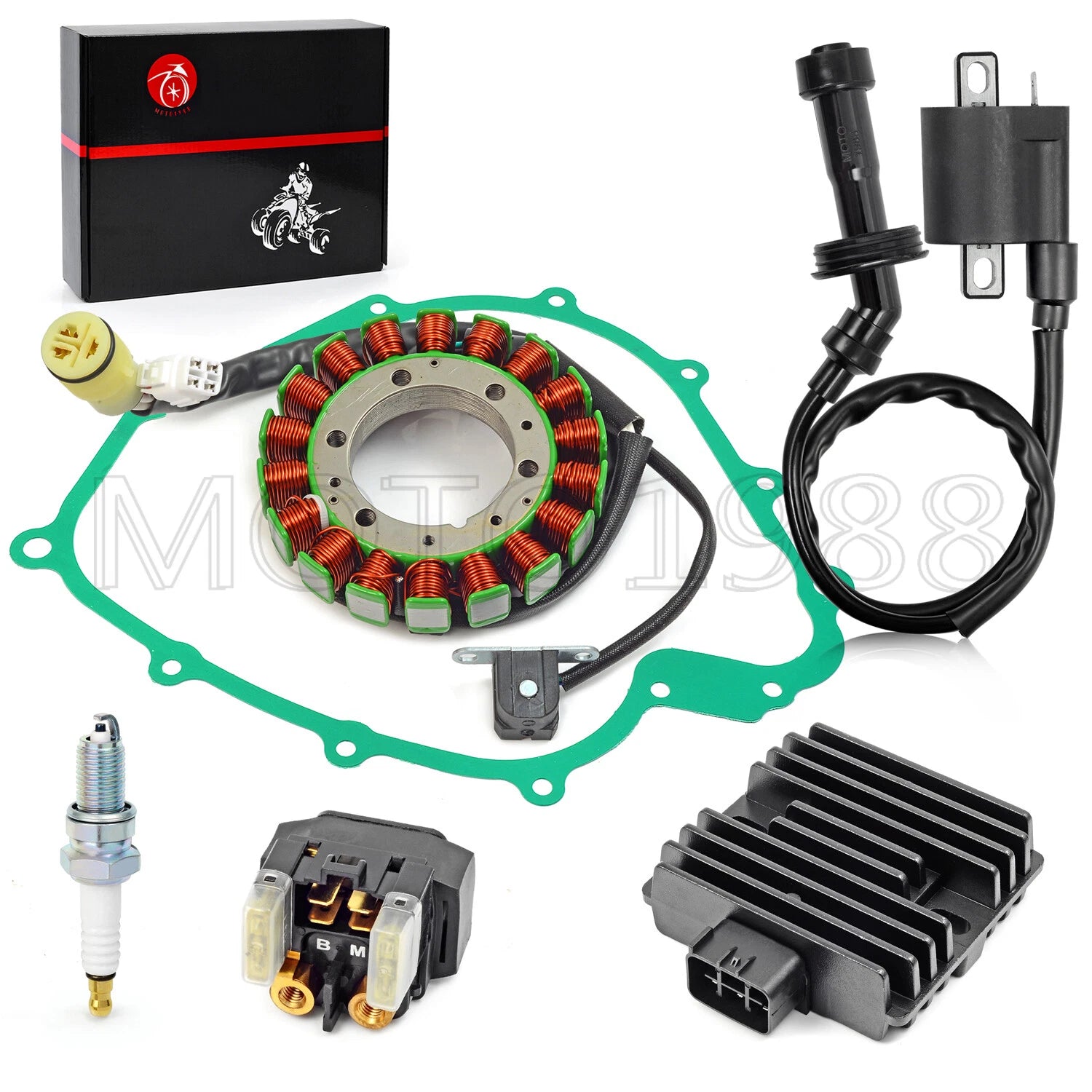 Stator & Rectifier Ignition Coil Relay Gasket for Yamaha Grizzly YFM 660 (2002–2008)