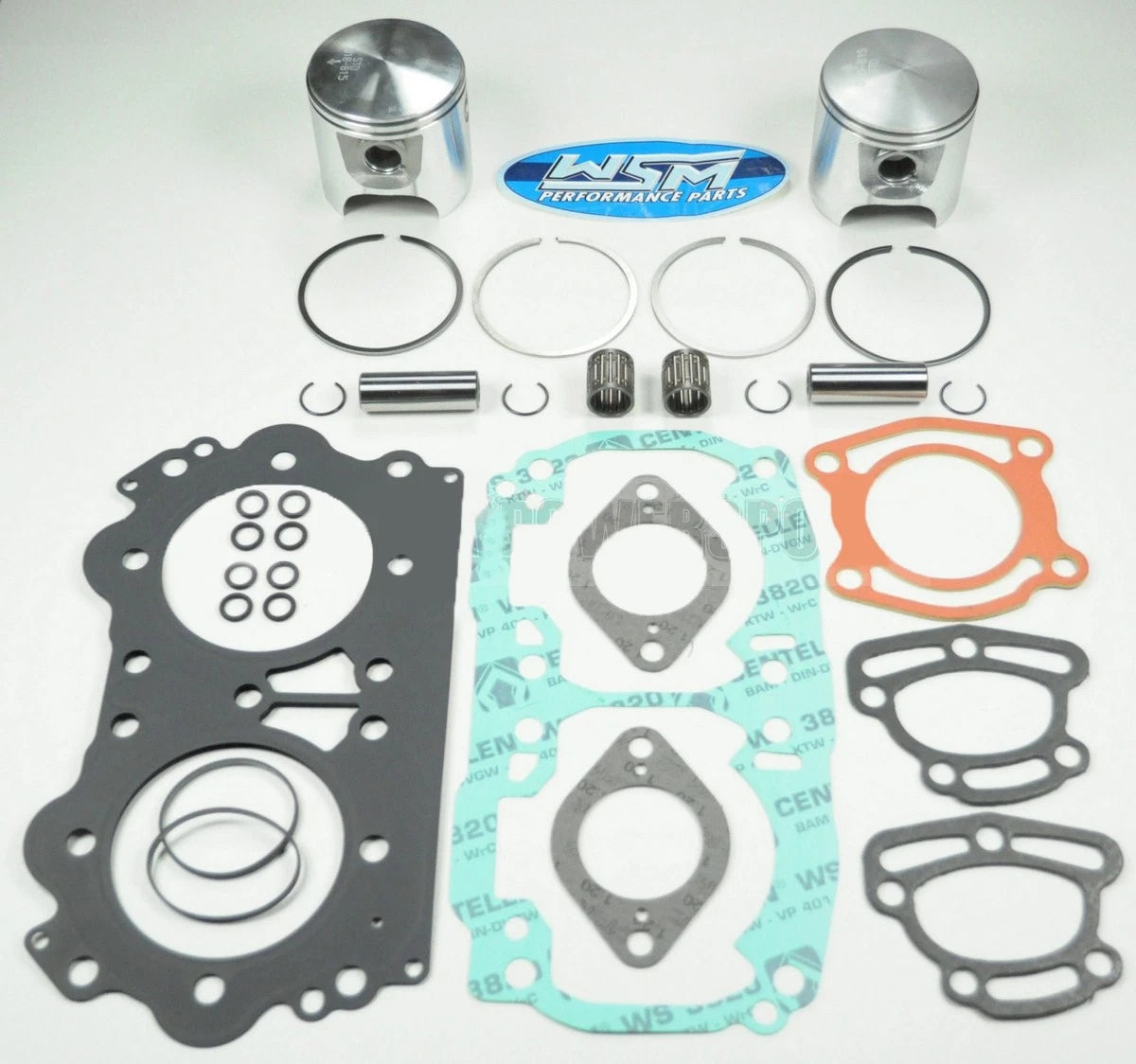 Top End Rebuild Kit .25mm Piston Gasket for Seadoo 947 951 RX RXX LRV XP GTX GSX LTD