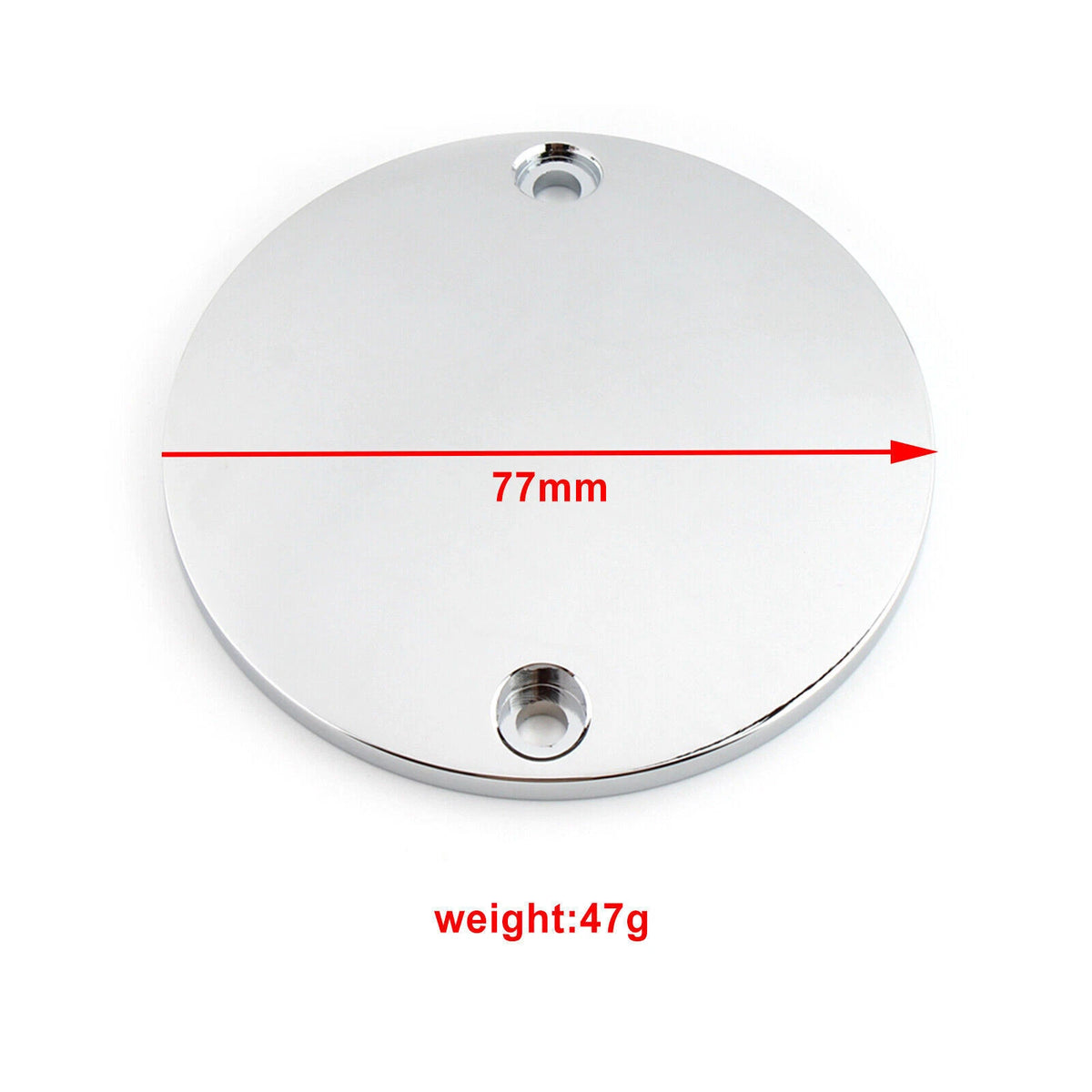Chrome Timing Ignition Timer Cover Protector for Harley XL 883 1200 (1991–2003)
