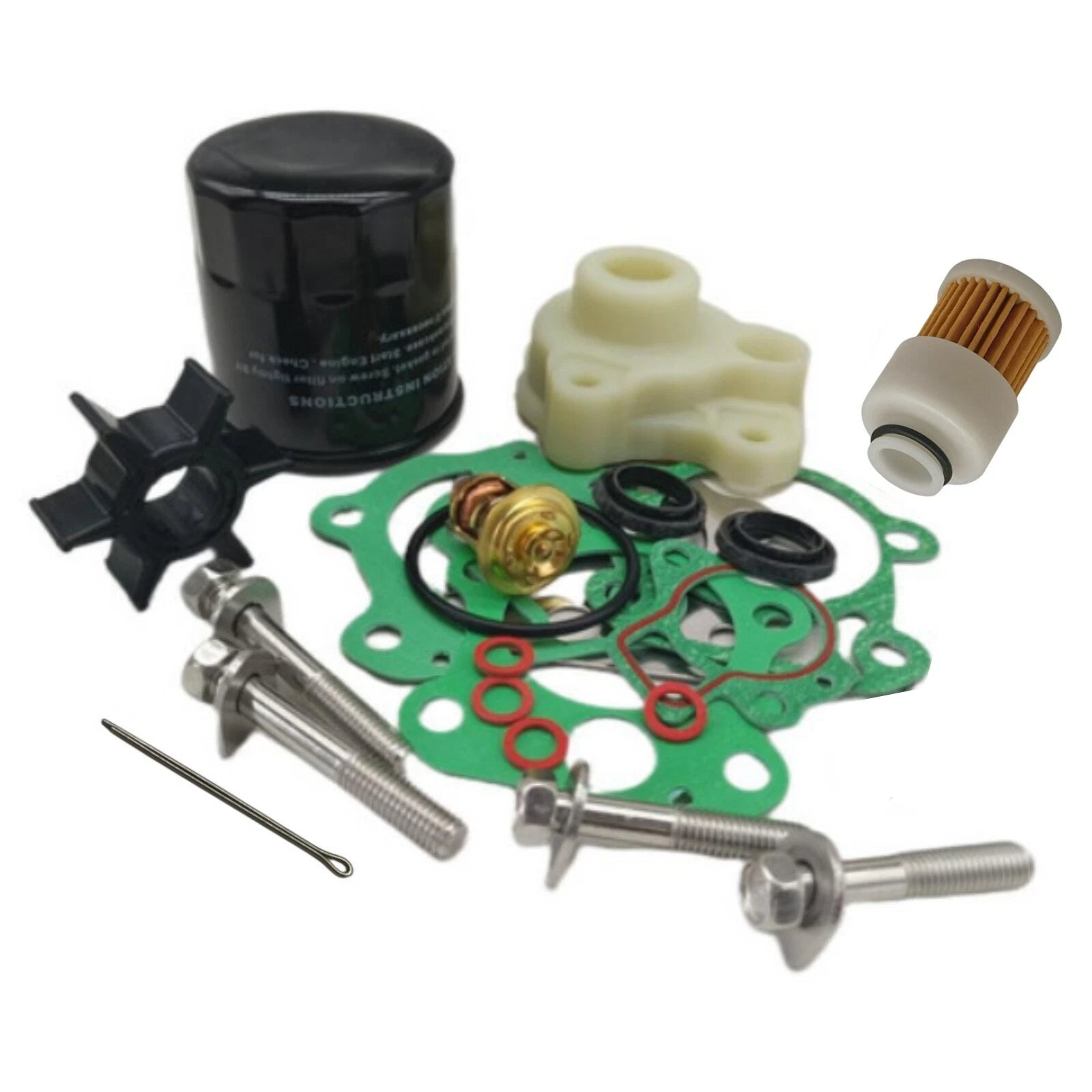 Maintenance Repair Kit for Yamaha 4-Str 50HP F50B (6H3-W0078-01, 6H3-44352-00)