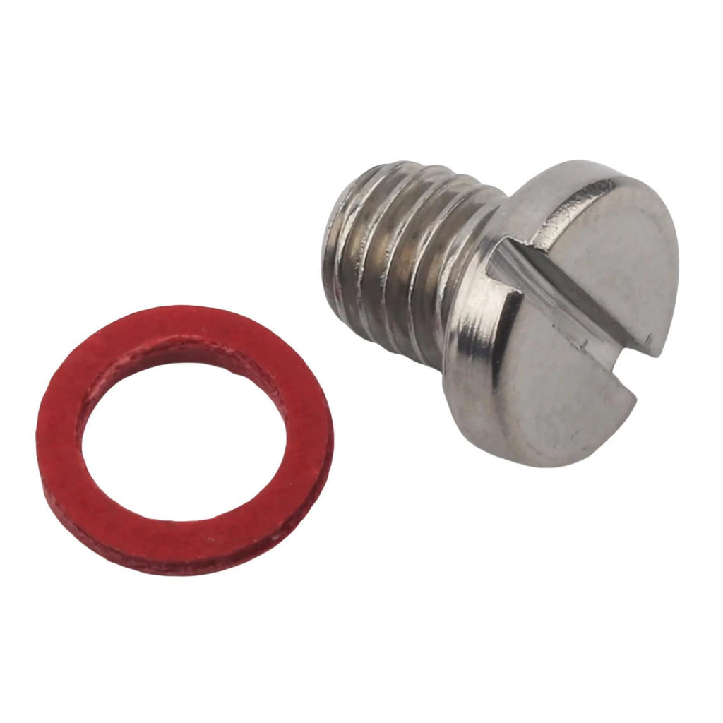 Lower Unit Slot Head Drain Fill Plug Screw & Gasket Kit for Yamaha Outboards